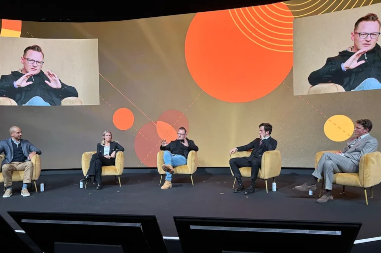 (From left) Kene Ezeji-Okoye, Marian Scheele, Dr. Bernhard Kronfellner, Riccardo Donega, and Luke Dufour (Photo: Jeff Pao)